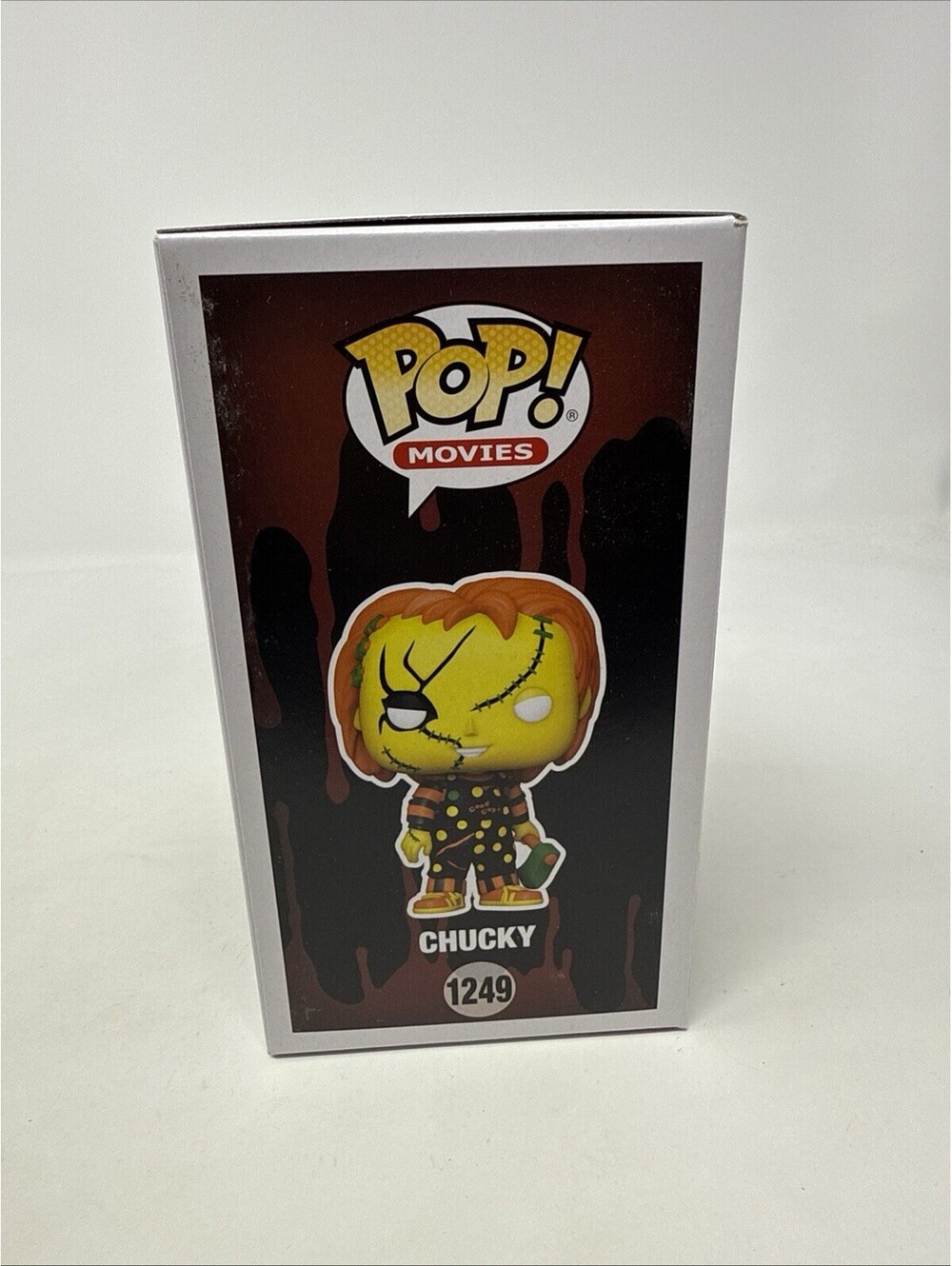 Chucky w/ Axe Halloween POP Vinyl Figure #1249 Funko Horror Bride Of Chucky New - Picture 4 of 6